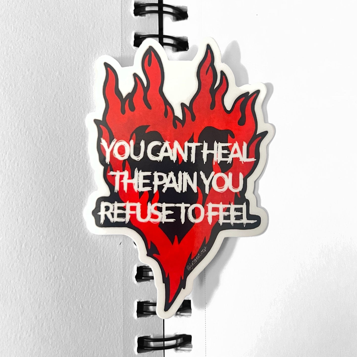 JustBent - Feel to Heal' Sticker